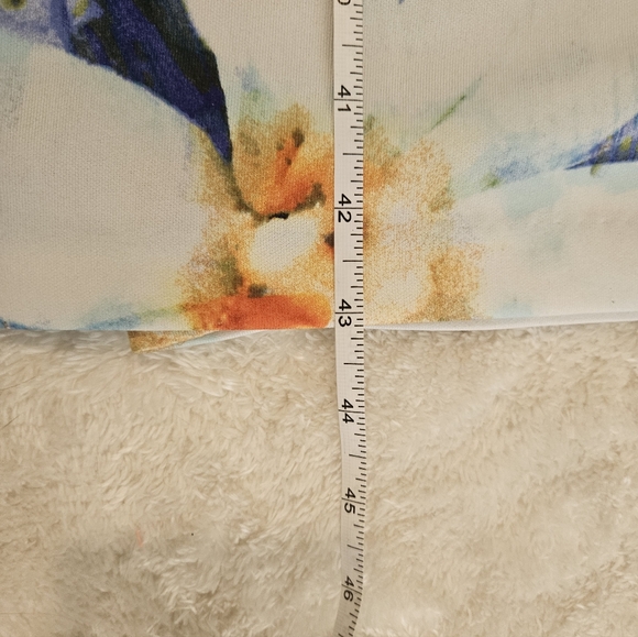 NEW Maggy London Sleeveless Midi Dress Size 6 Floral Tropical Bodycon Colorful - Picture 9 of 10